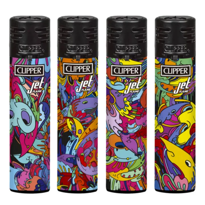 Зажигалка Clipper™ Jet Flame Nice Trip