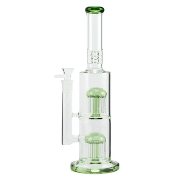 Бонг Straight Double Tree Arm Green