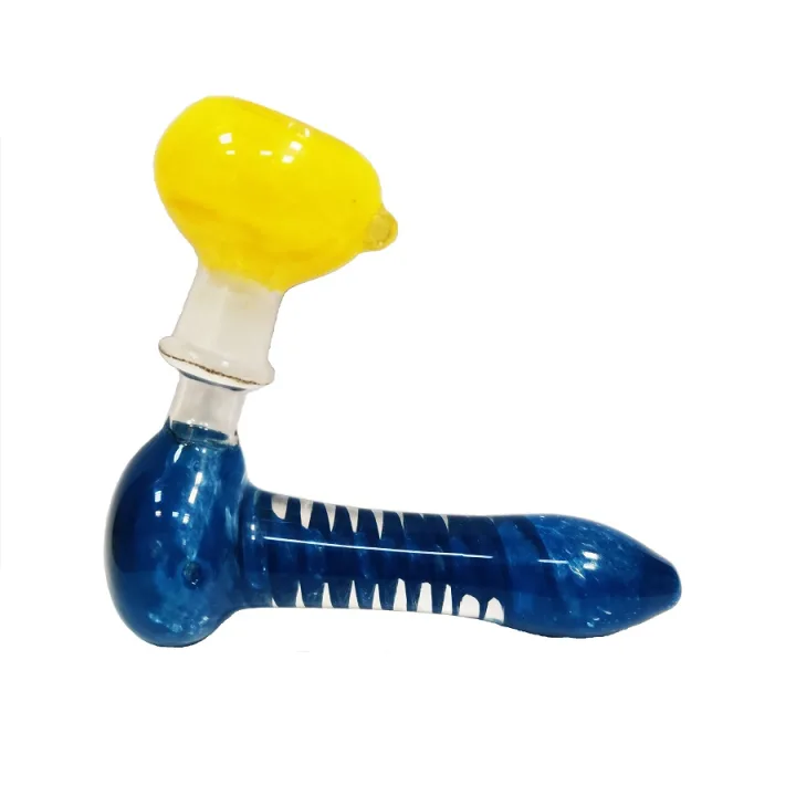 Трубка Blue Glass Spiral