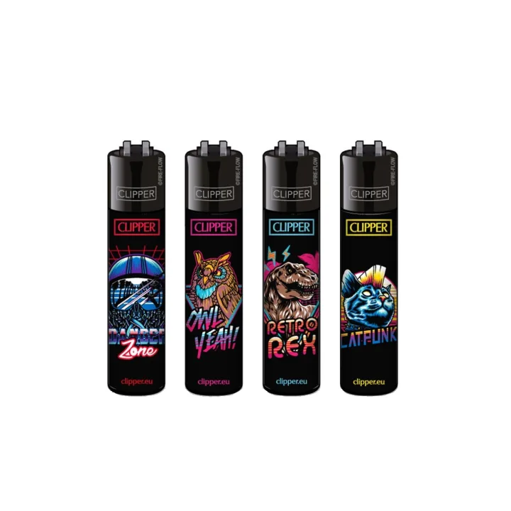 Зажигалка Clipper™ Retro Wave #2