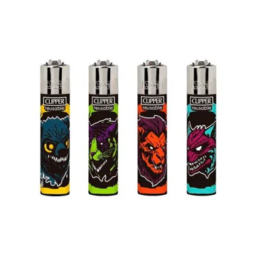 Зажигалка Clipper Animals Zombies
