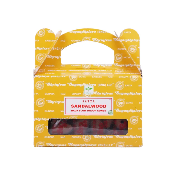 Благовония Satya Sandal Wood Back Flow пули (Сандал) 100 гр