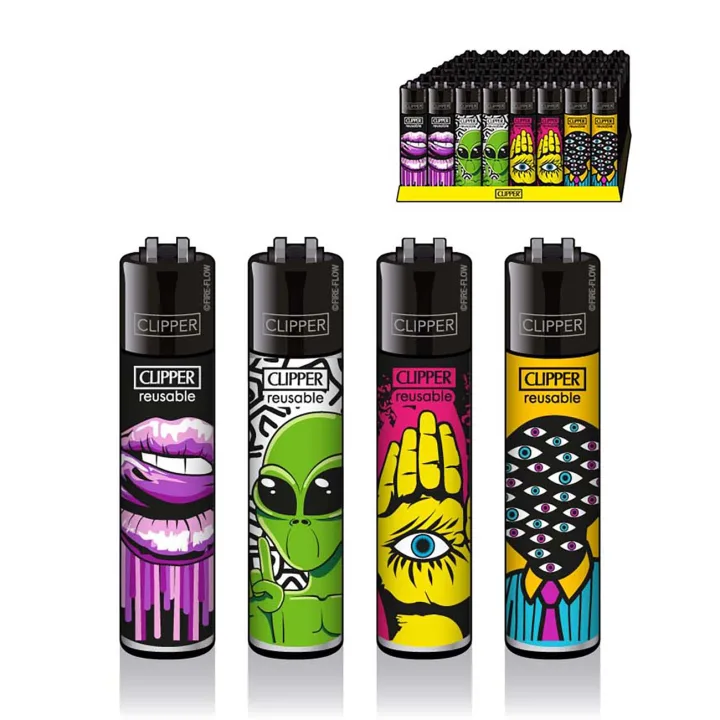 Зажигалка Clipper™ Love Martians