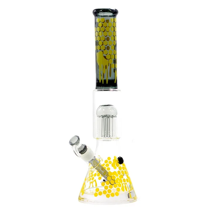 Бонг Honeycomb Yellow