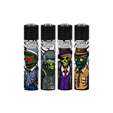 Зажигалка Clipper Zombie Force
