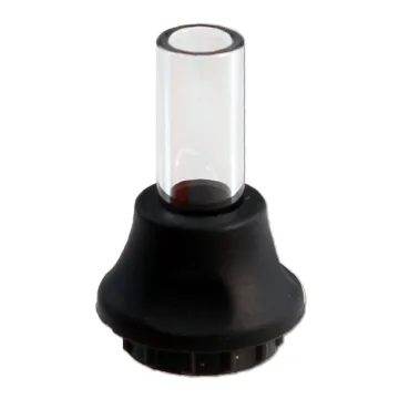 Стеклянный мундштук Black Leaf Torch 2