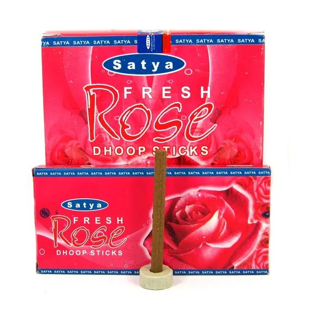 Благовония безосновные Satya Fresh Rose (Роза) 30 гр