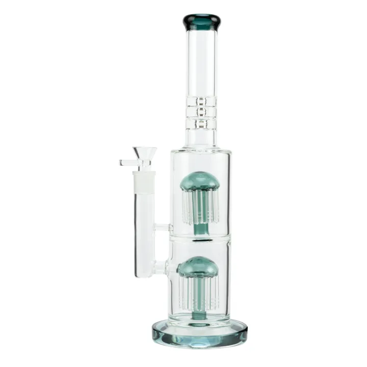 Бонг Phoenix Straight Double Tree Arm Lake Green
