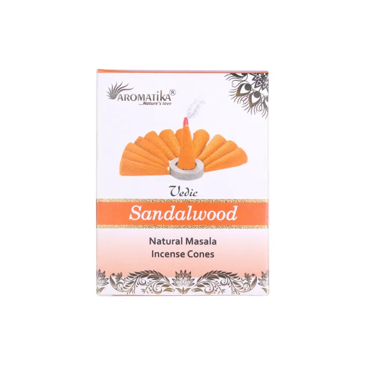 Конусные благовония Aromatika Sandalwood (Сандал)