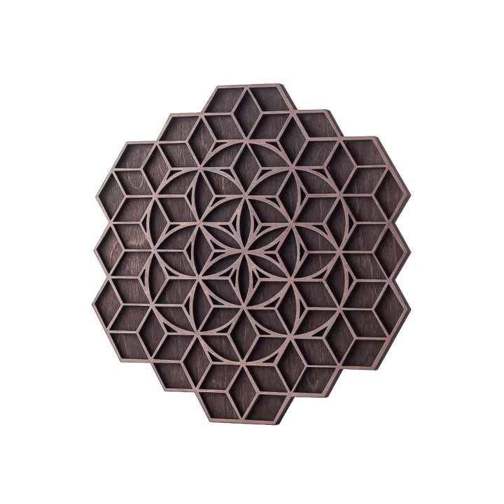 Картина "Цветок жизни" соты