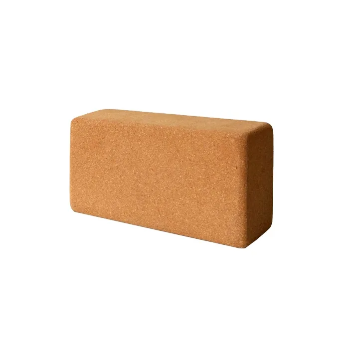 Пробковый блок для занятий йогой