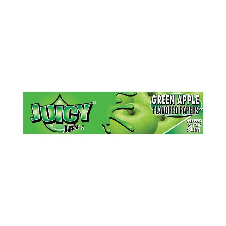 Бумажки Juicy Jay's Green Apple King-Size