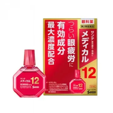 Японские капли для глаз Sante Medical 12