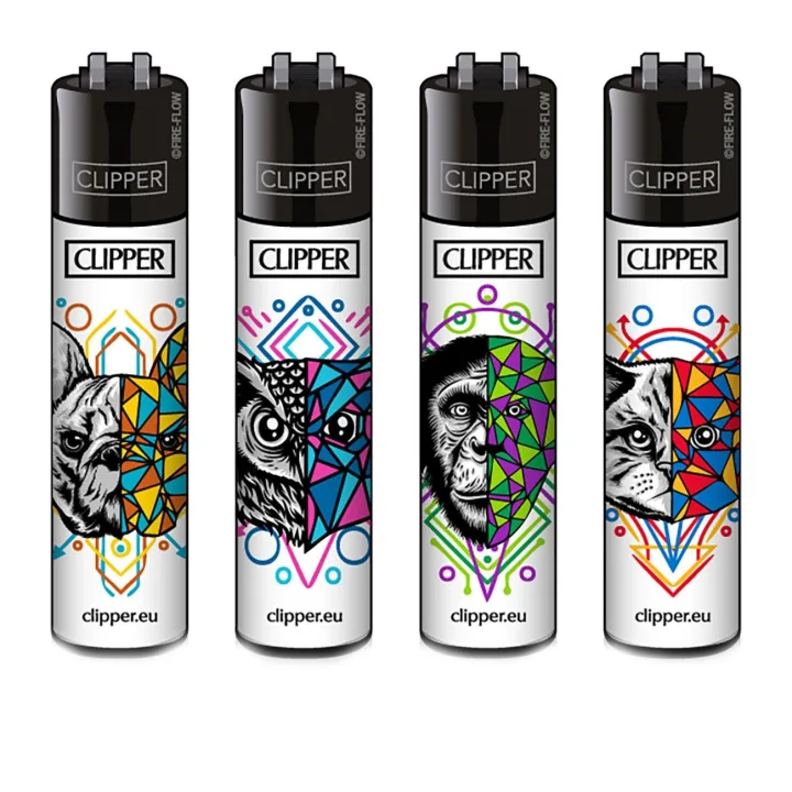 Зажигалка Clipper™ Geometrical Animals #2