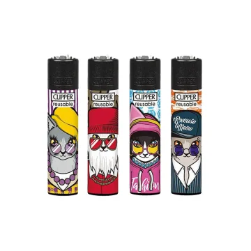 Зажигалка Clipper Excuse Meow