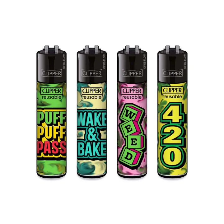 Зажигалка Clipper™ Weed Statements #7
