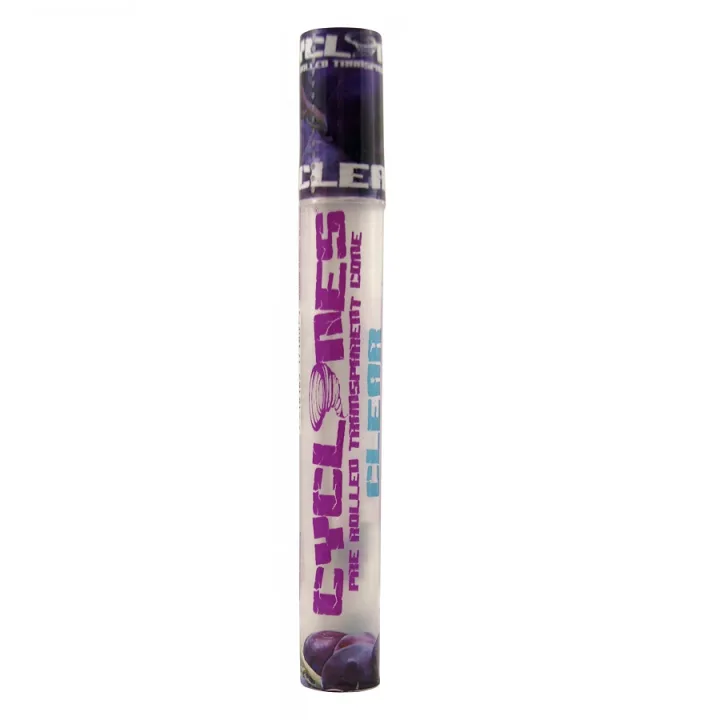 Конус в тубусе Cyclones Clear Grape