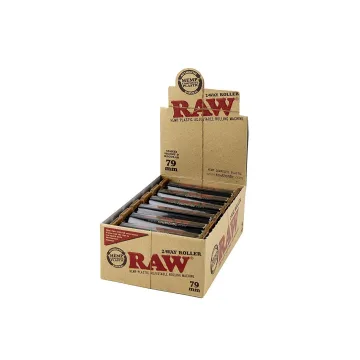 Машинка для самокруток ручная RAW Hemp Plastic Adjustable 79 мм