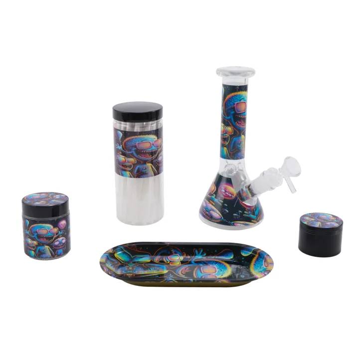 Бонг Rick and Morty в кейсе