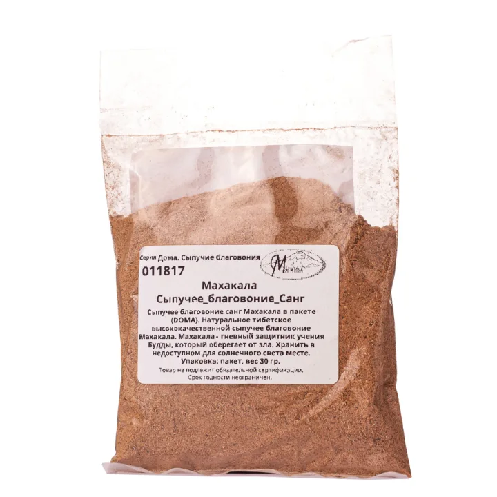 Сыпучее благовоние санг Махакала (Дома) 30гр