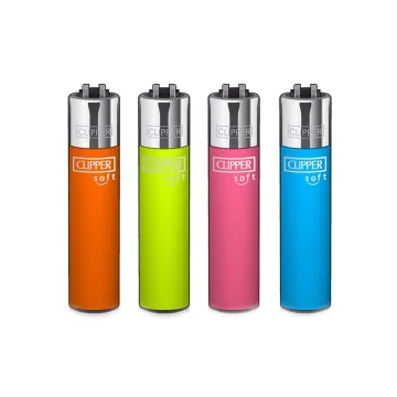 Зажигалка Clipper™ Soft Touch Fluo 