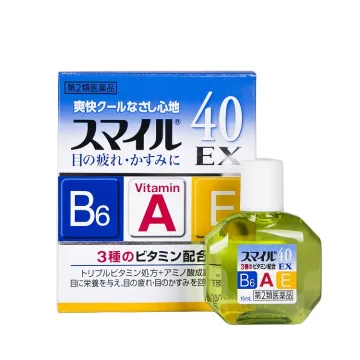 Японские капли для глаз Lion Smile 40 EX