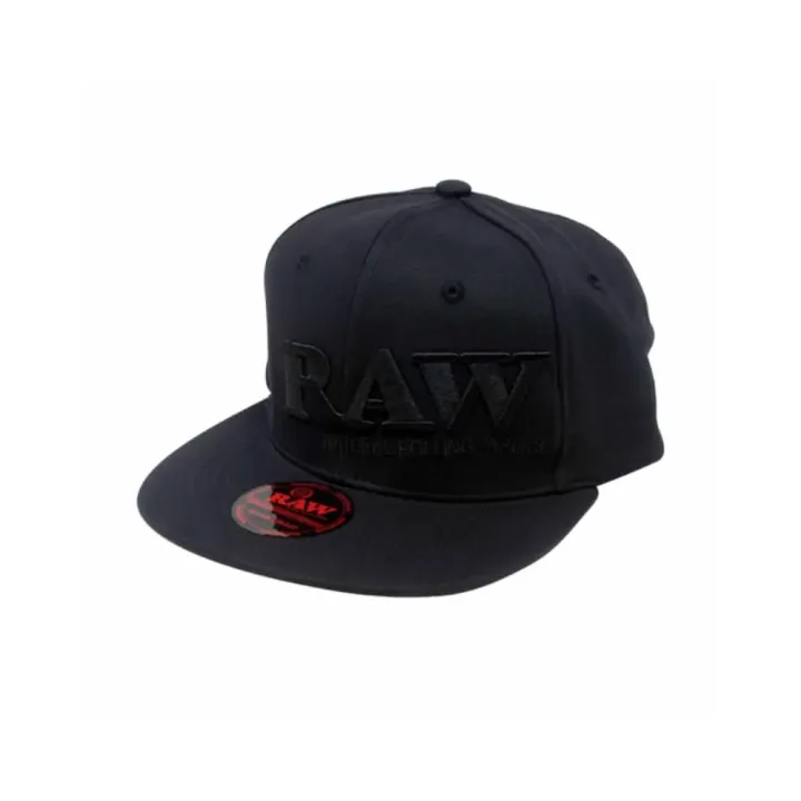 Кепка RAW Flat Bill Snap Black Hat