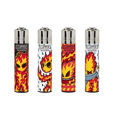 Зажигалка Clipper Burningman