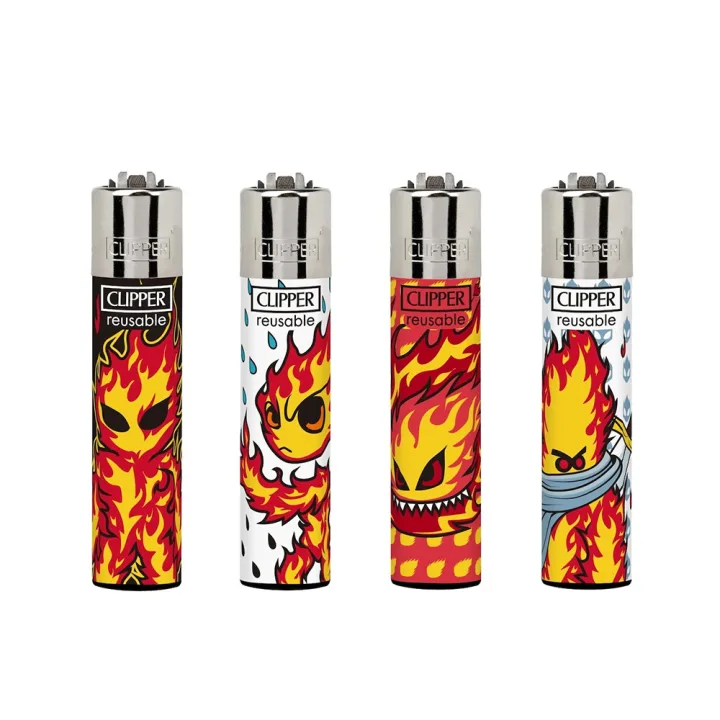 Зажигалка Clipper Burningman