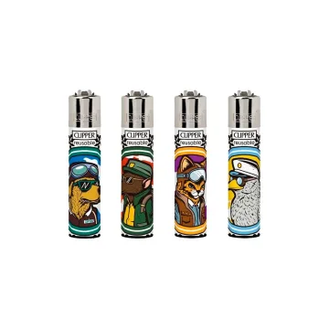 Зажигалка Clipper Pilot Animals