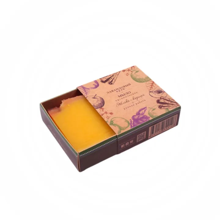 Мыло органическое Яблоко с корицей