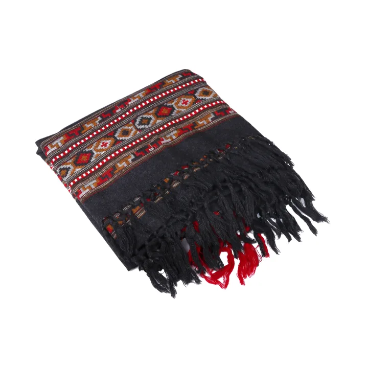 Плед Black Ornament 100 x 200 см 