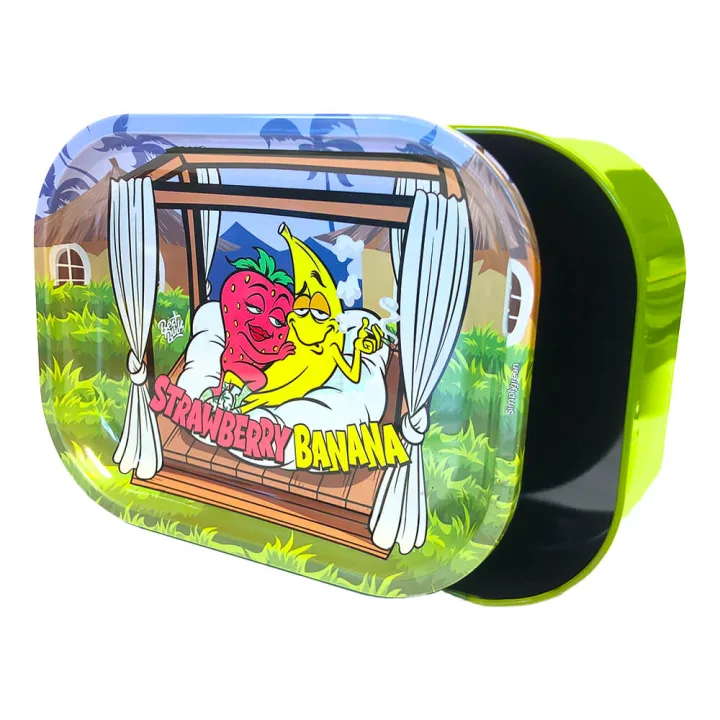 Поднос Best Buds Thin Box Storage Strawberry Banana 18х14 см