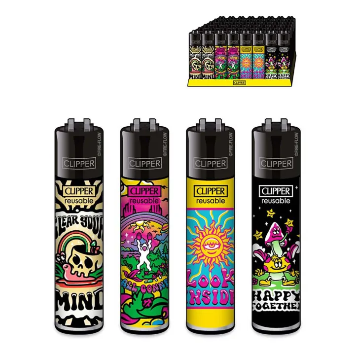 Зажигалка Clipper™ TRIPPY #4