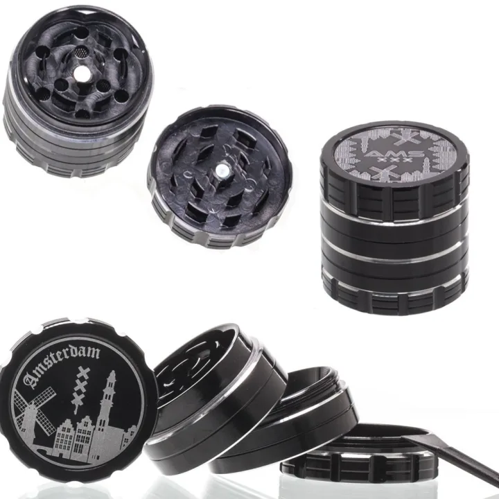 Гриндер Dope Bros Amsterdam Black