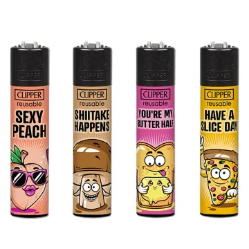 Зажигалка Clipper™ Food Slogan