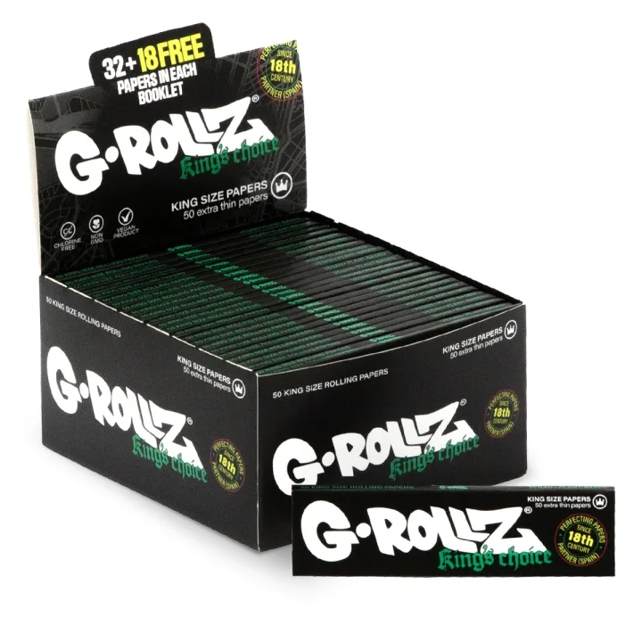 Бумажки G-Rollz King's Choice King Size