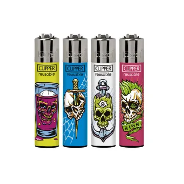 Зажигалка Clipper™ Bone Portraits