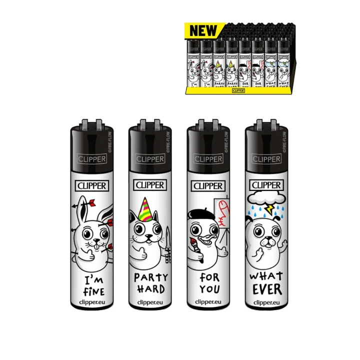 Зажигалка Clipper™ Trouble Mascoz