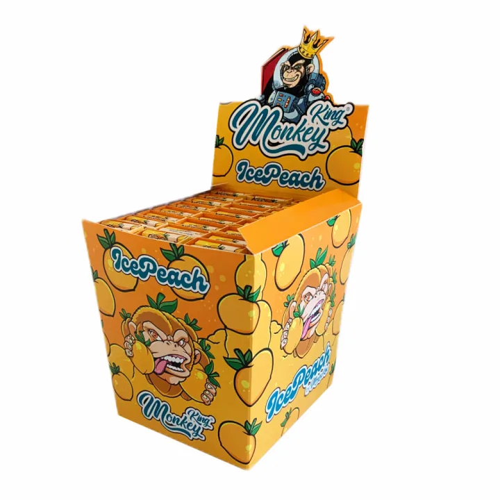 Бумажки Monkey King Tips King Size Ice Peach