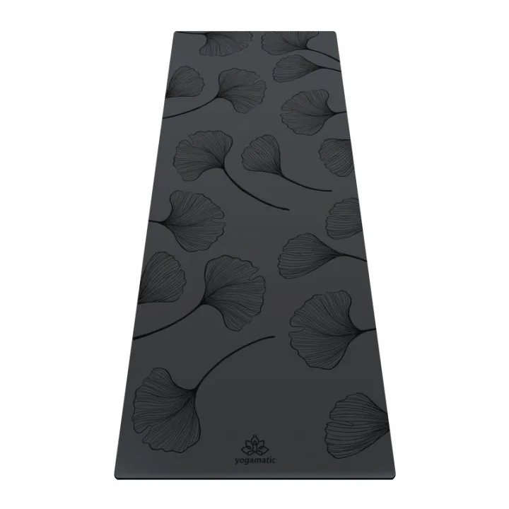 Коврик для йоги Leaf (grey)