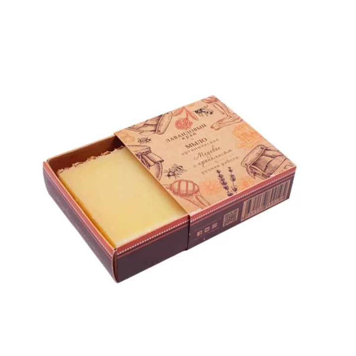 Мыло органическое Медовое с прополисом 