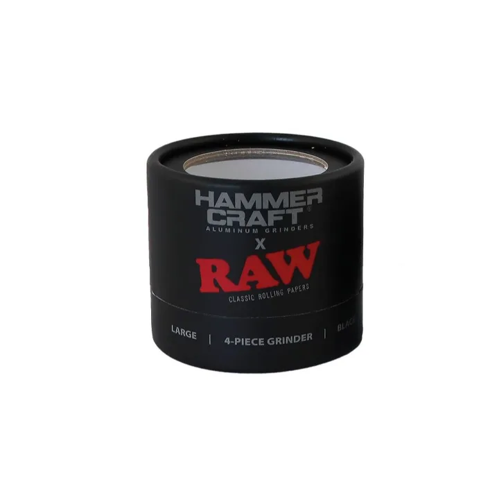 Гриндер RAW Hammer Craft Large Aluminium Black