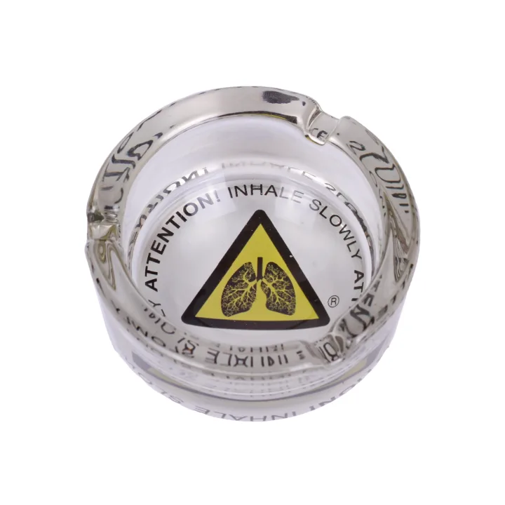 Пепельница Attention! стеклянная