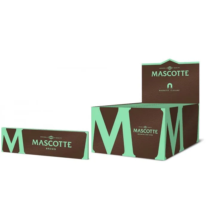 Бумажки Mascotte Brown King Size