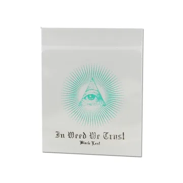 Пакеты Ziplock Black Leaf We Trust 35x35 мм