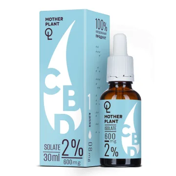 Масло MotherPlant КБД Изолят 2% 600 мг