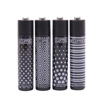Зажигалка Clipper Black & White