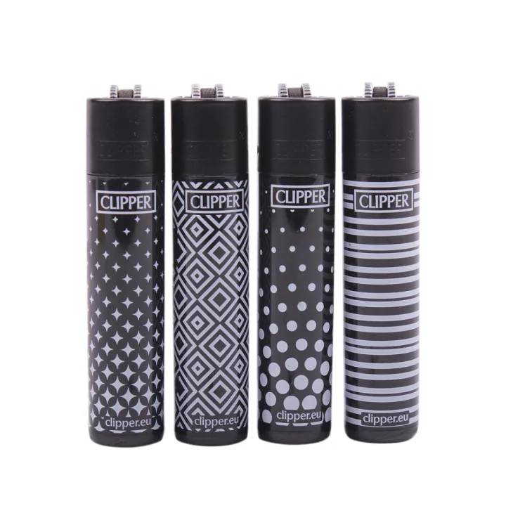 Зажигалка Clipper Black & White