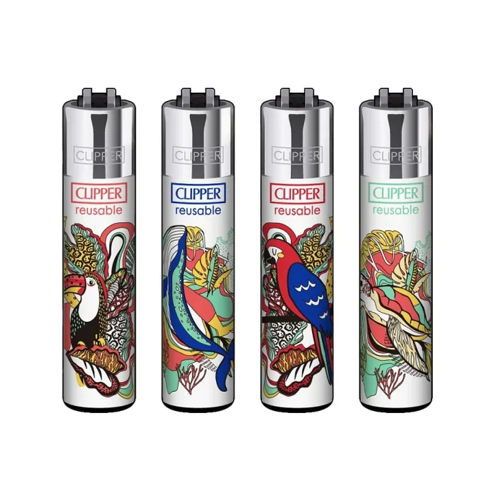 Зажигалка Clipper Tropical Party